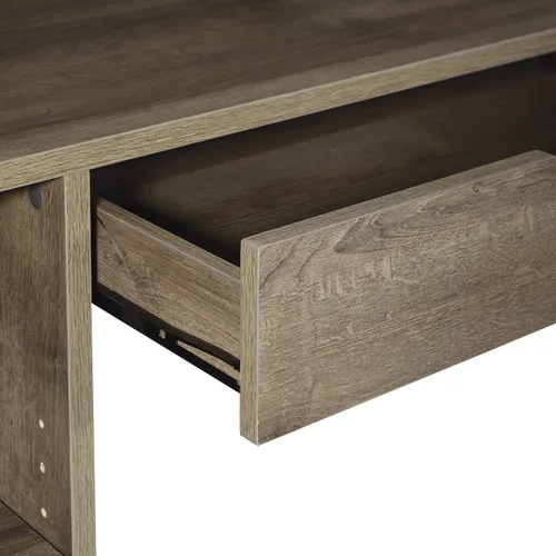 Vista 8 de OSP Home Furnishings Ravel - Escritorio de 40 pulgadas de ancho, roble gris
