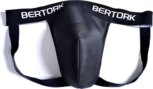 Vista 2 de Bertork Jock Straps - Soporte deportivo masculino para hombres con correas de béisbol, copa de fútbol, copa deportiva para hombres