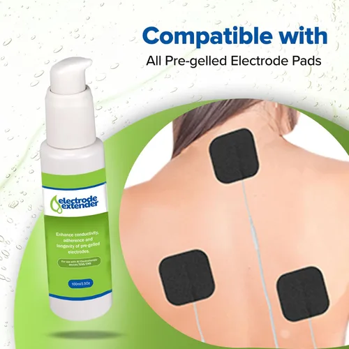Vista 7 de Gel adhesivo conductor extensor de electrodos por PMT – Mejora la durabilidad, adherencia y conductividad para electrodos TENS/EMS; prolonga la vida