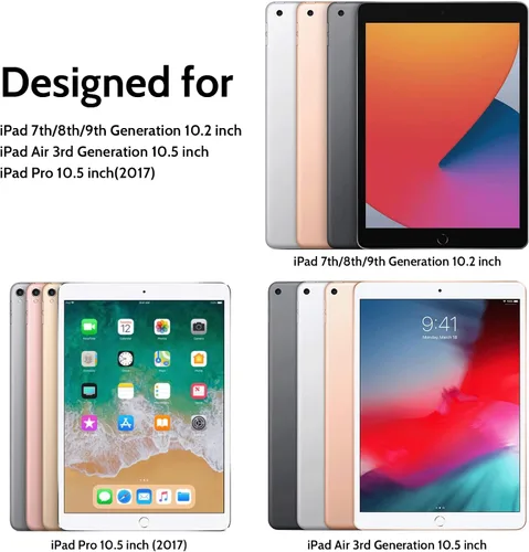 Vista 8 de Peslv Protector de pantalla magnético de privacidad para iPad de 9ª, 8ª, 7ª generación de 10.2 pulgadas, iPad Air 3ª y iPad Pro de 10.5 pulgadas