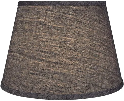 Vista 3 de Aspen Creative 32921A - Pantalla de lámpara de araña con forma de imperio de transición en color gris y azul, 13 pulgadas de ancho