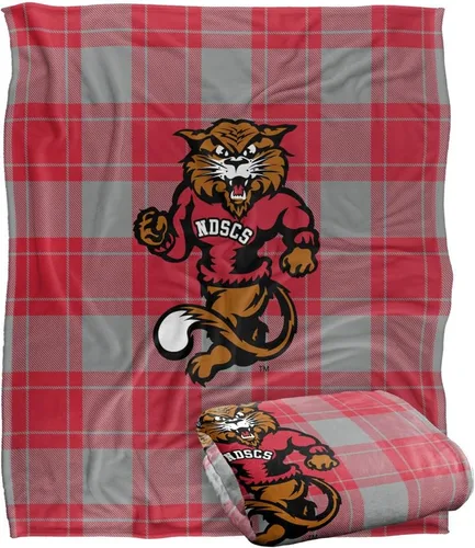 Vista 122 de LOGOVISION St John's University Campus Plaid Spirit Silky Touch Manta súper suave 36 x 58 pulgadas