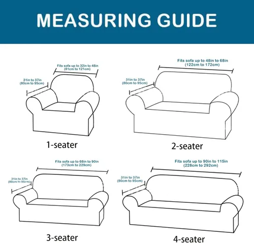 Vista 2 de Fundas elásticas para sillón, funda gruesa y suave para sofá, funda de terciopelo y felpa para sofá, protector elástico de muebles de 1/2/3/4