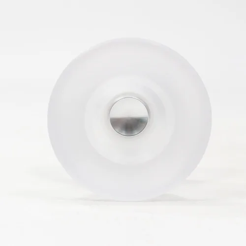Vista 2 de Ace Yo Pure 2 YoYo - YoYo de policarbonato mecanizado (transparente con buje plateado)