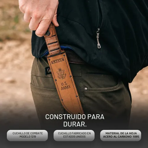 Vista 5 de KA-BAR Navaja de lucha del ejército de los Estados Unidos/Cuchillo
