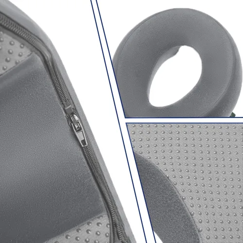 Vista 7 de TourKing Almohada de masaje boca abajo, almohada ergonómica de masaje de espuma viscoelástica, recuperación de vitrectomía postoperatoria