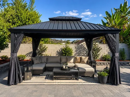 Vista 43 de Purple leaf - Gazebo para exteriores.
