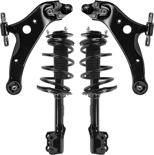 Vista 109 de Detroit Axle - Kit de brazos de control delantero para Acura 2004-2008 TSX 2003-2007 Honda Accord, 2 ensamblajes de brazos de control inferiores 2