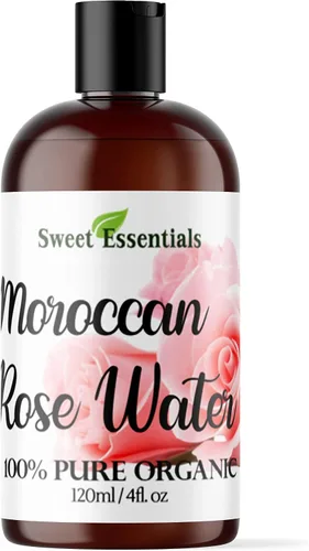 Vista 4 de Agua orgánica de azahar marroquí (Neroli) de primera calidad 4 onzas importadas de Marruecos Grado alimenticio Embalado con antioxidantes