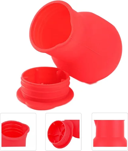 Vista 7 de Molde de silicona suave para derretir chocolate, 3.4 fl oz en microondas para mantequilla, queso, caramelo y caramelo, herramienta de vertido