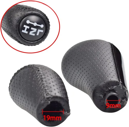 Vista 5 de 2 pomos de cambio automático + funda de transferencia para Toyota Prado 120 2003 2004 2005 2006 2007 2008 2009