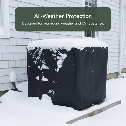 Vista 3 de Covermates - Funda para aire acondicionado, protección exterior, resistente al agua y a la intemperie