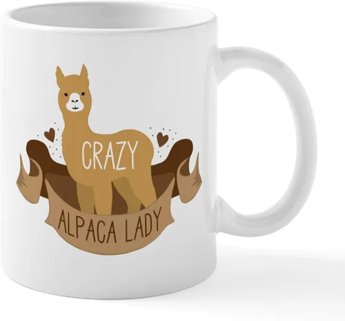 Vista 28 de CafePress A Special Alpaca Moment - Taza de café de cerámica (11.0 fl oz)