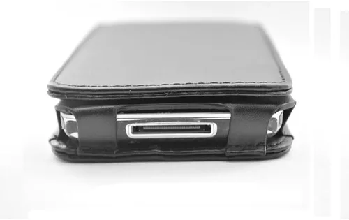 Vista 6 de Funda protectora de cuero para Apple iPod Classic 6ª, 7ª, 80 GB, 120 GB delgada 160 GB y iPod Video 5th 30 GB con clip para cinturón + protector