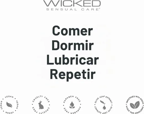 Vista 3 de QRA Wicked Sensual Care Ultra Chill Lubricante personal a base de silicona 2.0 fl oz (efecto de enfriamiento)