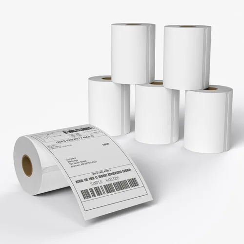 Vista 21 de MFLABEL® 1744907 Etiqueta de envío térmica para 4XL (2 rollos)