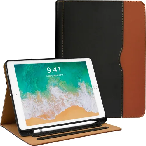 Vista 14 de Zonefoker Fundas para iPad de 6ª generación 2018/2017, iPad Air 2 2014, iPad Air 2013, iPad Pro 9.7 pulgadas 2016 con soporte para lápices, funda