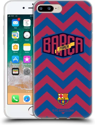 Vista 36 de Head Case Designs Funda de gel con licencia oficial del FC Barcelona con logotipo y patrón de Forca Barca [protección de grado militar] compatible