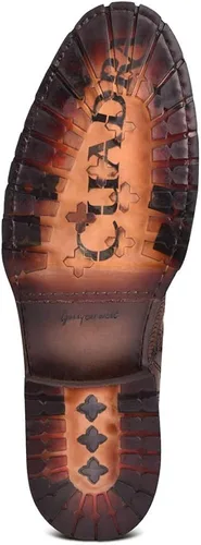 Vista 6 de Bota Cuadra para hombre en piel bovino con cremallera