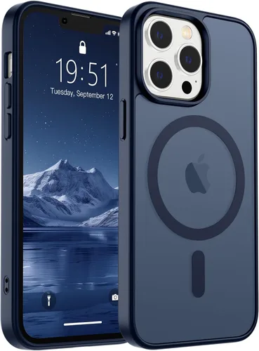 Vista 309 de SUPFINE Funda magnética para iPhone SE 2022 (3ª)/2020 (2ª), iPhone 8 (compatible con MagSafe) (protección contra caídas de grado militar), funda