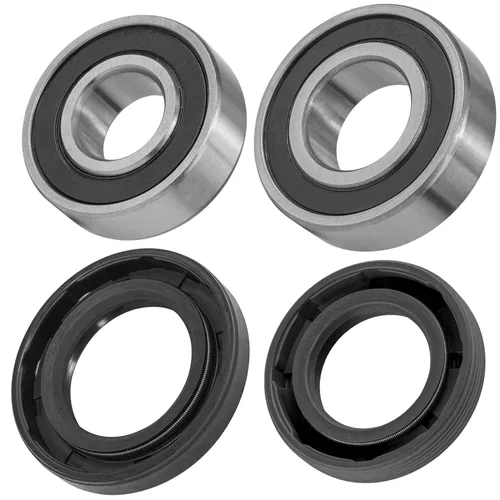 Vista 6 de Caltric Kit de rodamientos y sellos de rueda delantera compatible con Yamaha Raptor 660 YFM660 2001 2002 2003 2004 2005