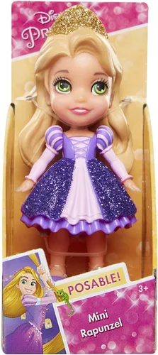 Vista 2 de Jakks Pacific Muñeca Princesa Disney-Rapunzel, multicolor, 3.0 in (84632)