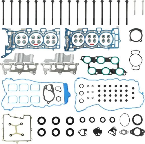 Vista 13 de LUW/LWE 1.8 Ecotec Juego completo de juntas con correa dentada y kit de herramientas para Chevy Para GM 1.8L 2011-2018 Kit 2