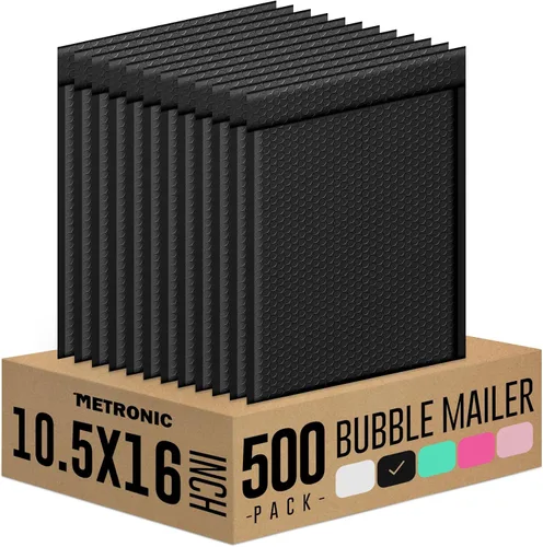Vista 40 de Metronic Sobres de burbujas de 6 x 10 pulgadas, paquete de 100 sobres Azul