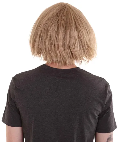 Vista 3 de Peluca para cosplay Dumb and Dumber Harry Dunne Gorra sin tapa transpirable diseñada HM-218