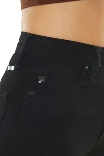 Vista 7 de Kancan KC8604BBK - Jeans ajustados de tiro alto