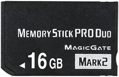 Vista 5 de Memoria Stick Pro Duo de 16 GB (MARK2) para tarjeta de memoria de cámara PSP