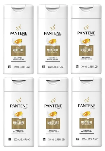 Vista 6 de Pantene PRO-V Moisture Renewal Champú Hidratante Tamaño Viaje 1.7 Oz (4 - Pack)