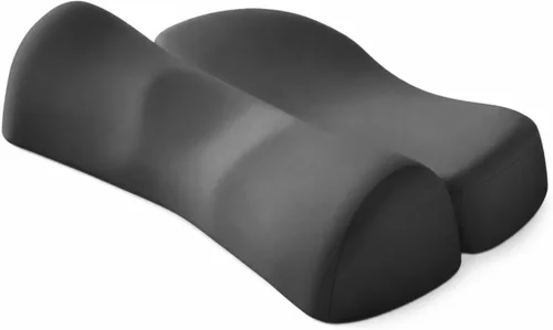 Vista 8 de Ergonomic Pillow with Neck Cradle Contoured Ergonomic Cozy for Nightly Rest, Blue