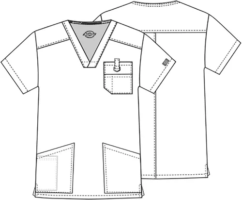 Vista 8 de Dickies Xtreme Stretch - Top de cuello en V para hombre