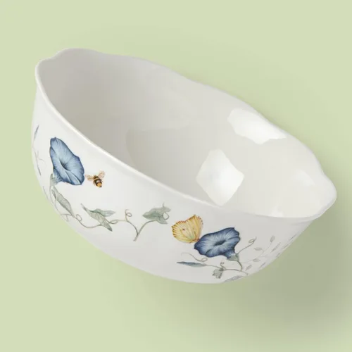 Vista 3 de Lenox Butterfly Meadow - Cuenco pequeño para servir, color blanco
