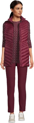 Vista 4 de Lands' End Chaleco ultraligero plegable para mujer