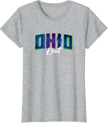 Vista 17 de Kent Ohio - Camiseta de recuerdo de vacaciones