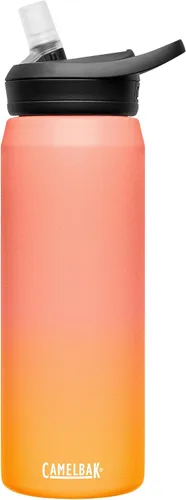 Vista 23 de CamelBak - Eddy+ - Botella de agua con aislante al vacío de acero inoxidable, 20 onzas, color negro