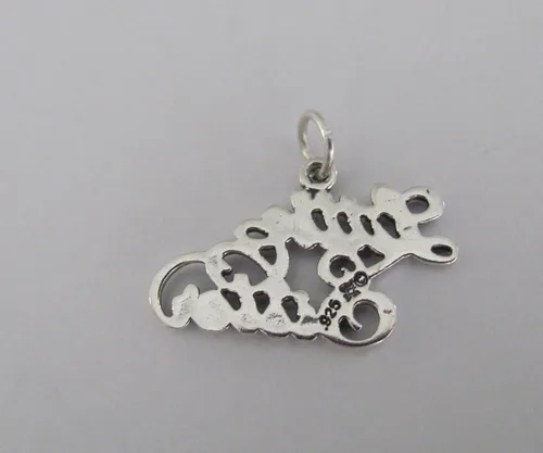 Vista 2 de Nuevo Charm de plata esterlina para el uso diario y cualquier atuendo MEMRIZ00425