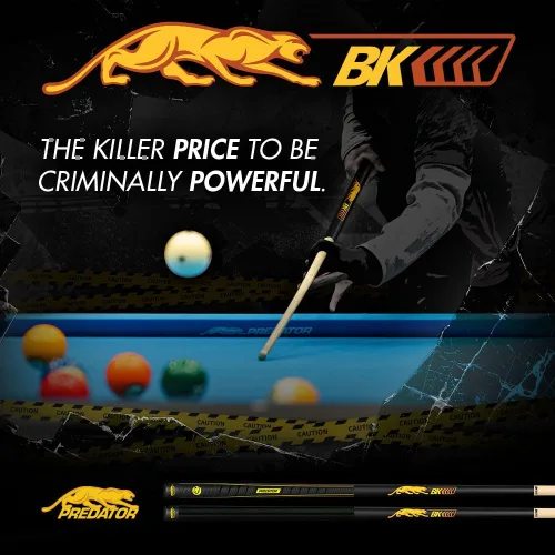 Vista 2 de PREDATOR BK4 Break Cue Stick for Pool - So Powerful, it’s Criminal - 2-Piece Breaking Stick with Hard Break tip Tip for Maximum Speed and