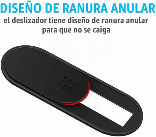 Vista 6 de Cubierta deslizante para cámara, cubierta ultrafina de 0.028 pulgadas para cámara de teléfono, cubierta deslizante para cámara de computadora