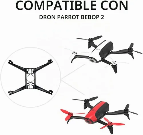 Vista 2 de MaximalPower Cruz central de repuesto para Parrot Bebop 2 Drone Quadcopter piezas de repuesto (cruz central x1)