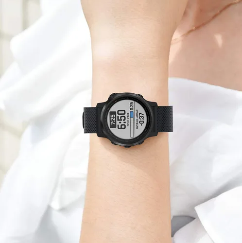 Vista 6 de Correas de silicona compatibles con Garmin Fenix 5S/5S Plus/6S/6S Pro/7S, correa de repuesto de goma suave transpirable antideslizante para reloj