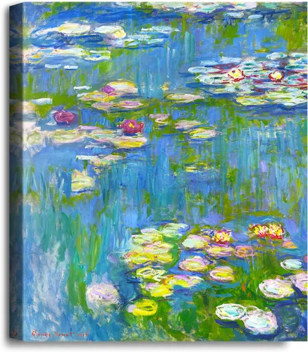 Vista 110 de A&T ARTWORK Antibes Seen from The Salis Gardens de Claude Monet Las Obras de Arte Clásico Mundial Reproducciones, Impresiones de Arte en Lienzo