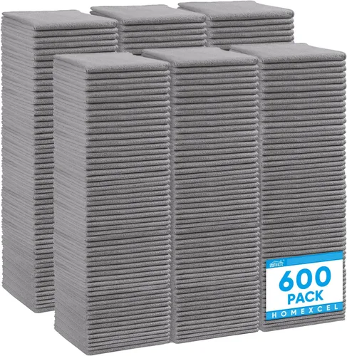Vista 8 de HOMEXCEL Paño de limpieza de microfibra, toallas de microfibra de alta calidad para automóviles, sin pelusas, sin arañazos, altamente absorbente