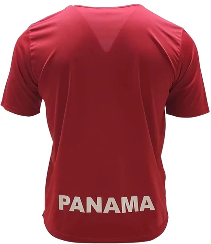 Vista 2 de Panama New Desing Arza Jersey de Fútbol Rojo Slim Fit
