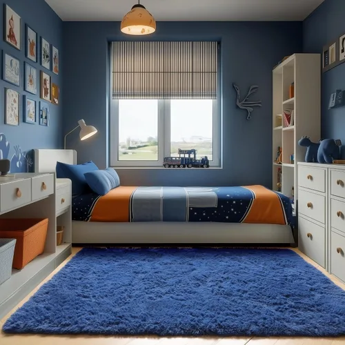 Vista 120 de ONASAR - Alfombra de pasillo negra de 2 x 6 pies, esponjosa, lavable, ultrasuave, afelpada, peluda, tapete para bebés, dormitorio de niños, armario
