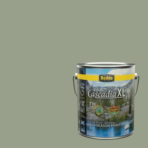 Vista 37 de Rodda Paint CASCADIA XL - Pintura satinada e imprimación para exteriores en uno, cuarto de galón, Aimee