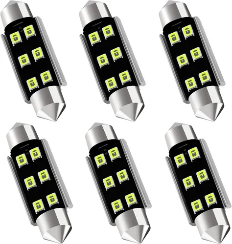 Vista 19 de AUXLIGHT 6614 6641 6612F 6615 F30-WHP TS-14V1CP Bombillas LED de 29 mm de 1.14” Festoon para luz interior de ámbar amarillo, súper brillantes