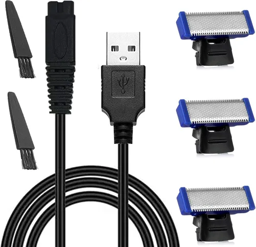 Vista 15 de LinMei - Cabezal de repuesto para máquina de afeitar eléctrica de 1ª generación, compatible con microrecortadora de 1ª generación, para hombres